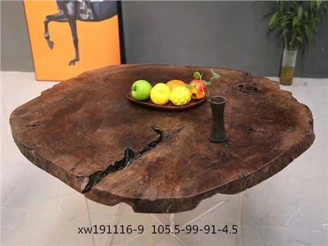 الخشب الصلب جولة المائدة الأعلى