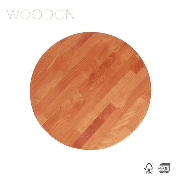 Beech Wood Solid Wood Butcher Block Dining Table TOP