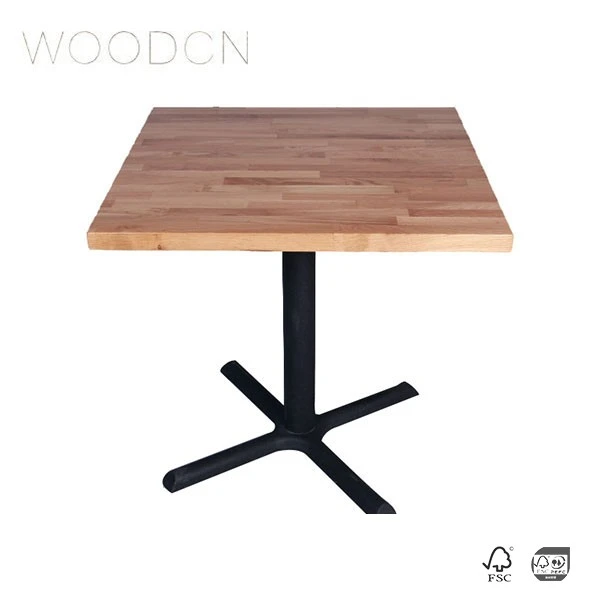 Beech Wood Solid Wood Butcher Block Dining Table TOP