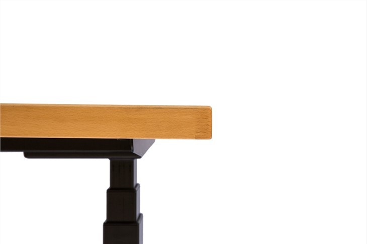 Wholesale Solid Beech Wood Butcher Block Office Table 