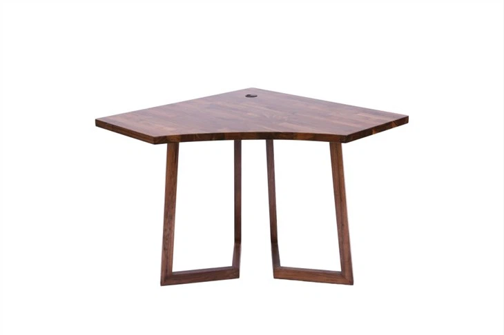 Solid Black Walnut Wood Single Butcher Block Office Table/Desk Top For Sale